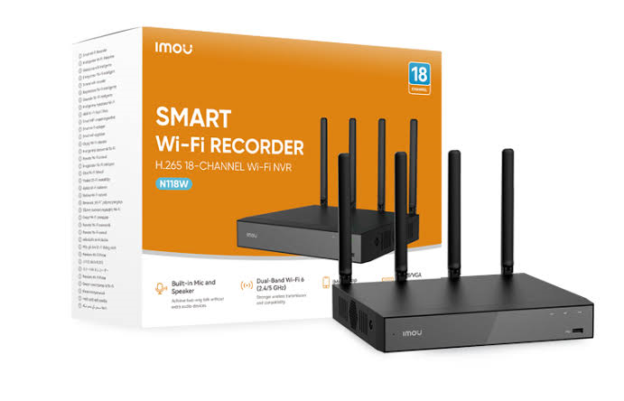 NVR-N118W-8A0E - IMOU 18ch WiFi NVR - Image 2