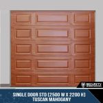 Single Door STD (2500 W x 2200 H) Tuscan Mahogany