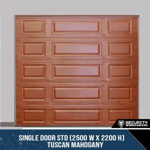 Single Door STD (2500 W x 2200 H) Tuscan Mahogany