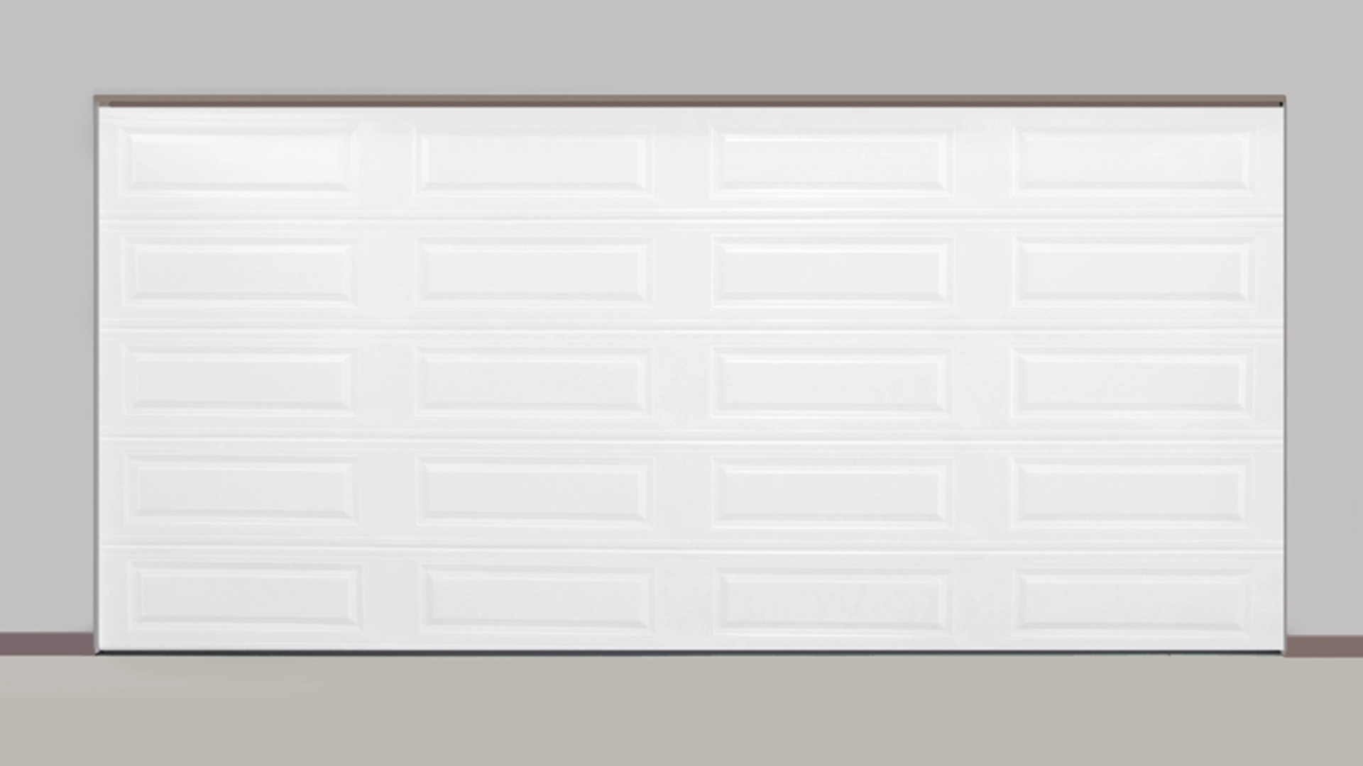 Double Door STD (4950 W x 2200 H) 20 Panel Brown, Charcoal, White With Motor - Image 2