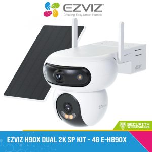 EZVIZ H90X DUAL 2K SP KIT - 4G E-HB90X